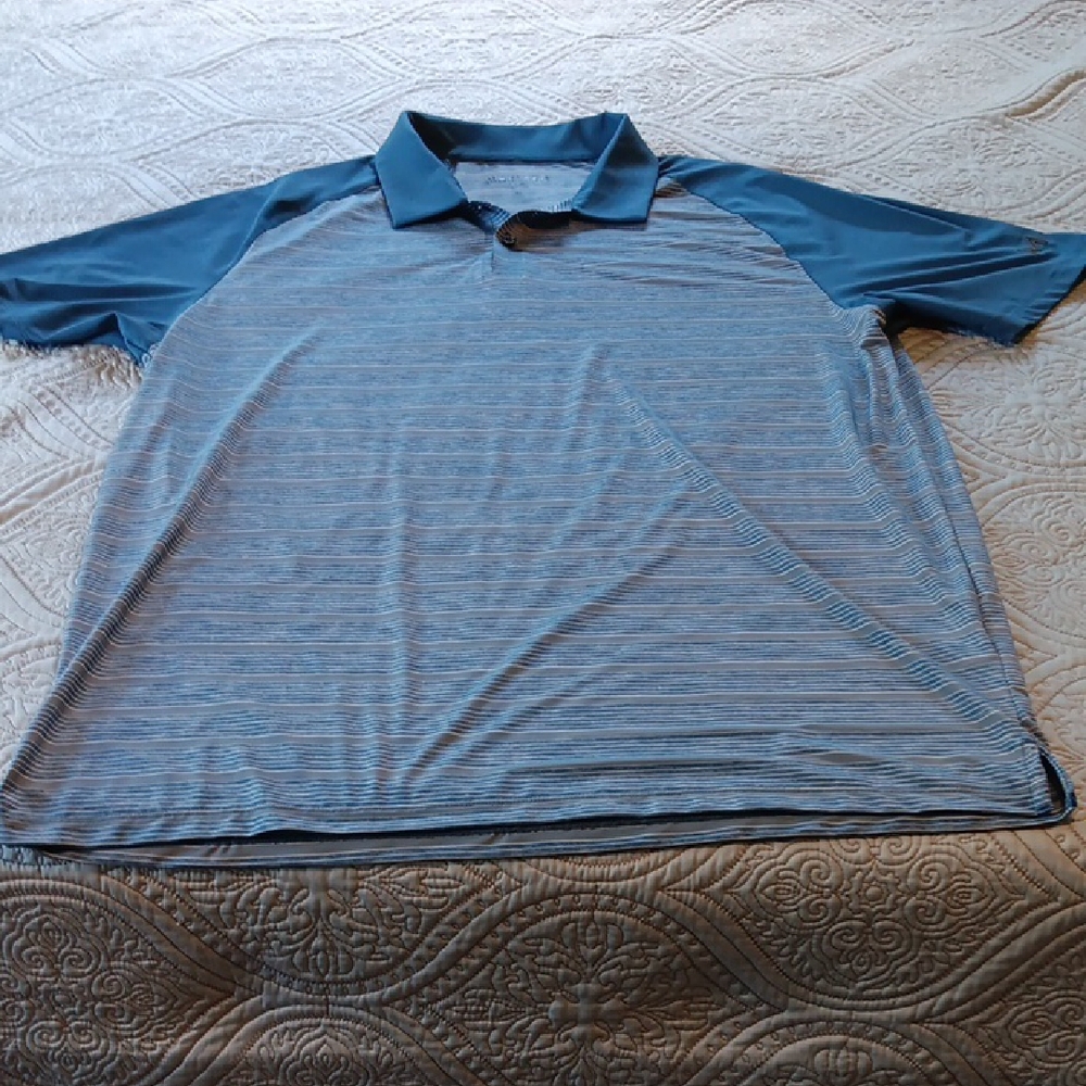 Maelreg Men's Blue Performance Polo Shirt‎ XL